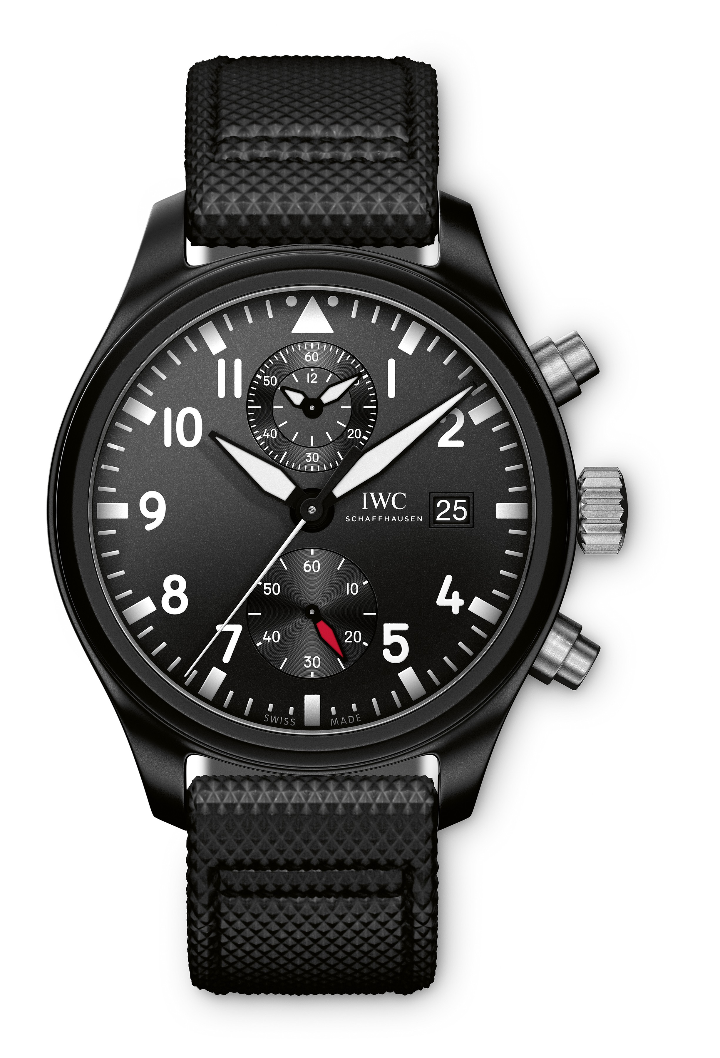 Cheap Fashionable IWC Top Gun Naval Air Force Pilots Chronograph Replica Watches For Men